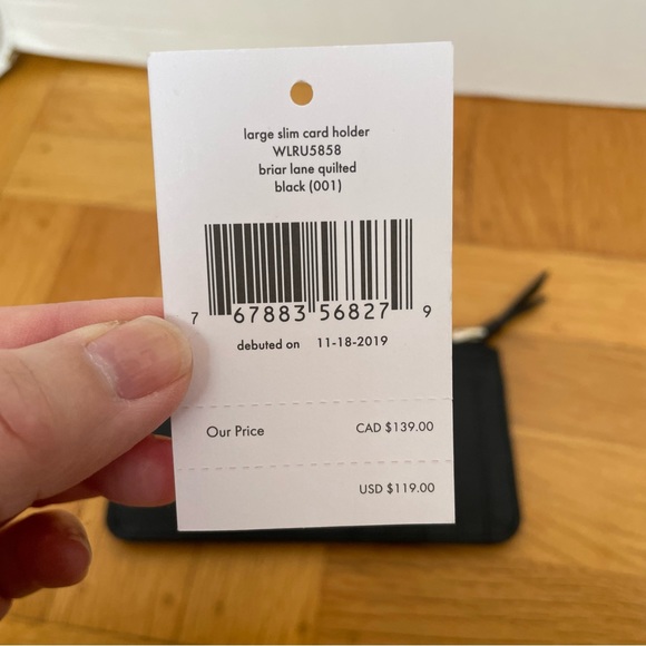 Kate Spade briar lane quilted large cardholder - Picture 6 of 7